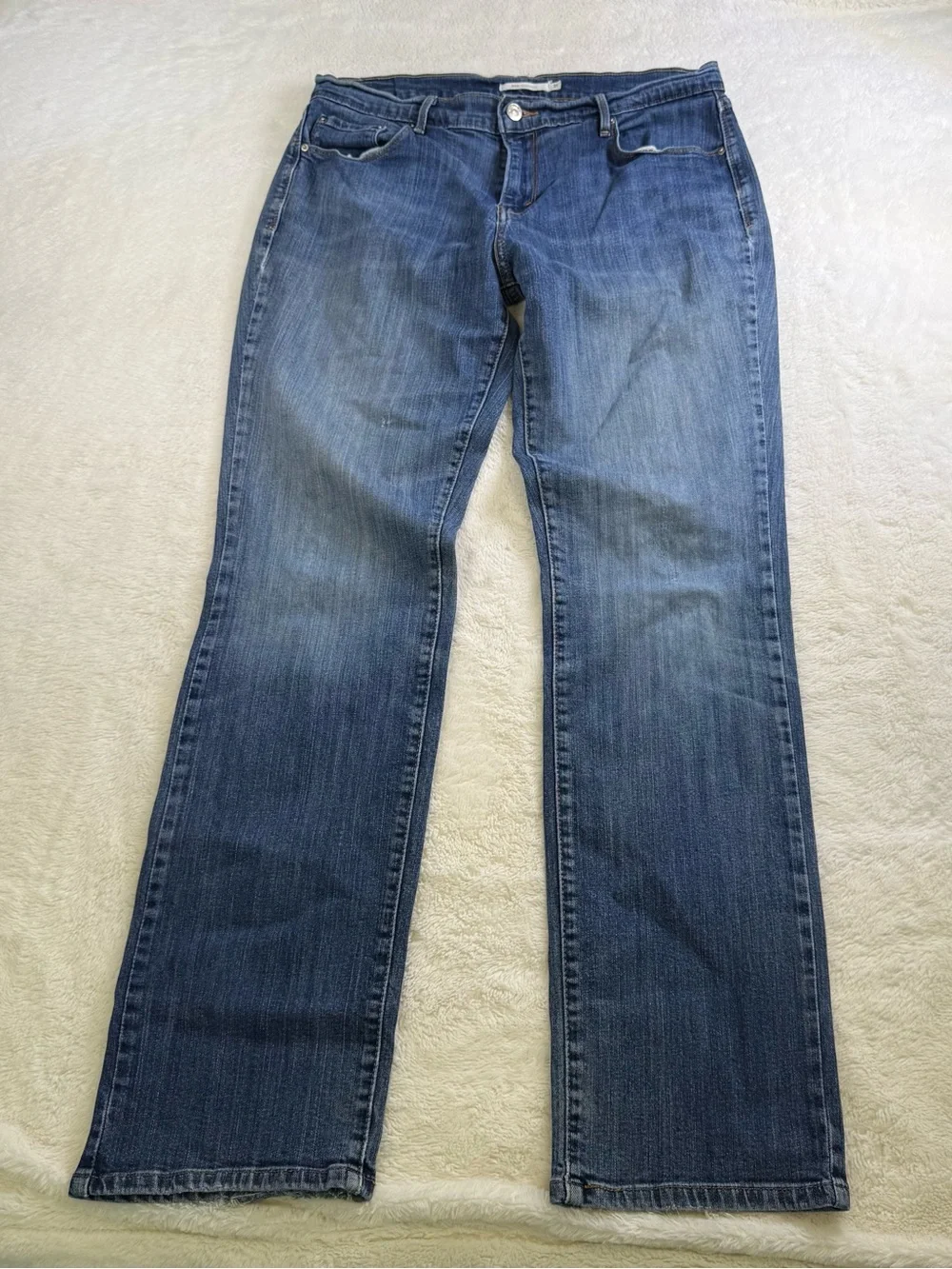 Levi’s 505 Straight Jeans Women’s Size 31 Blue Denim Classic Straight Leg